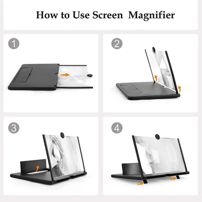 3D Mobile Phone Screen Magnifier|3D Mobile Screen Display