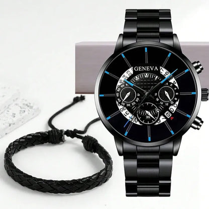 Fashion Mens Stainless Steel Watche